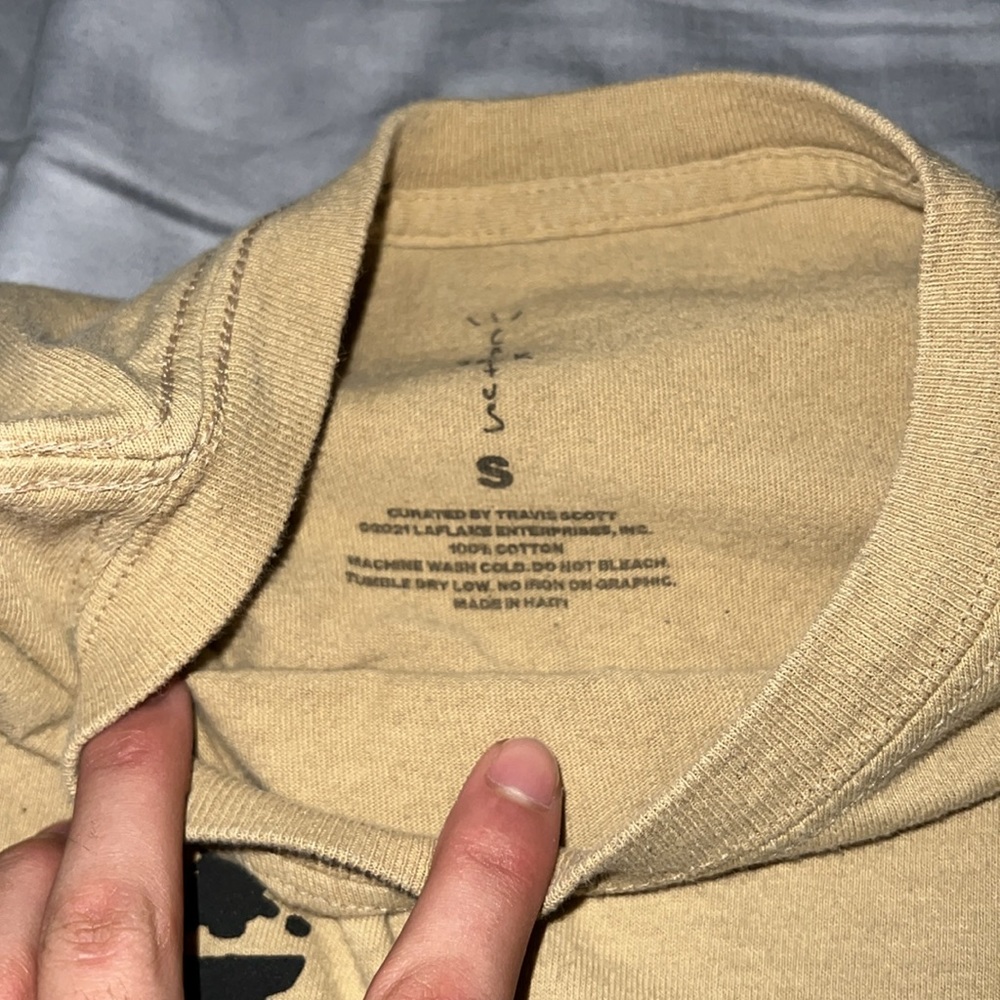 Travis Scott Racetrack T Shirt - Picture 3 of 4